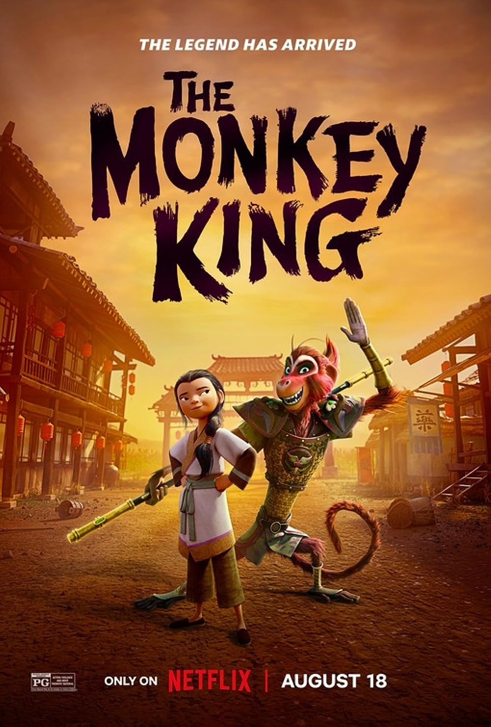 The Monkey King 2023 Hindi ORG Dual Audio 1080p NF HDRip ESub 2.5GB Download