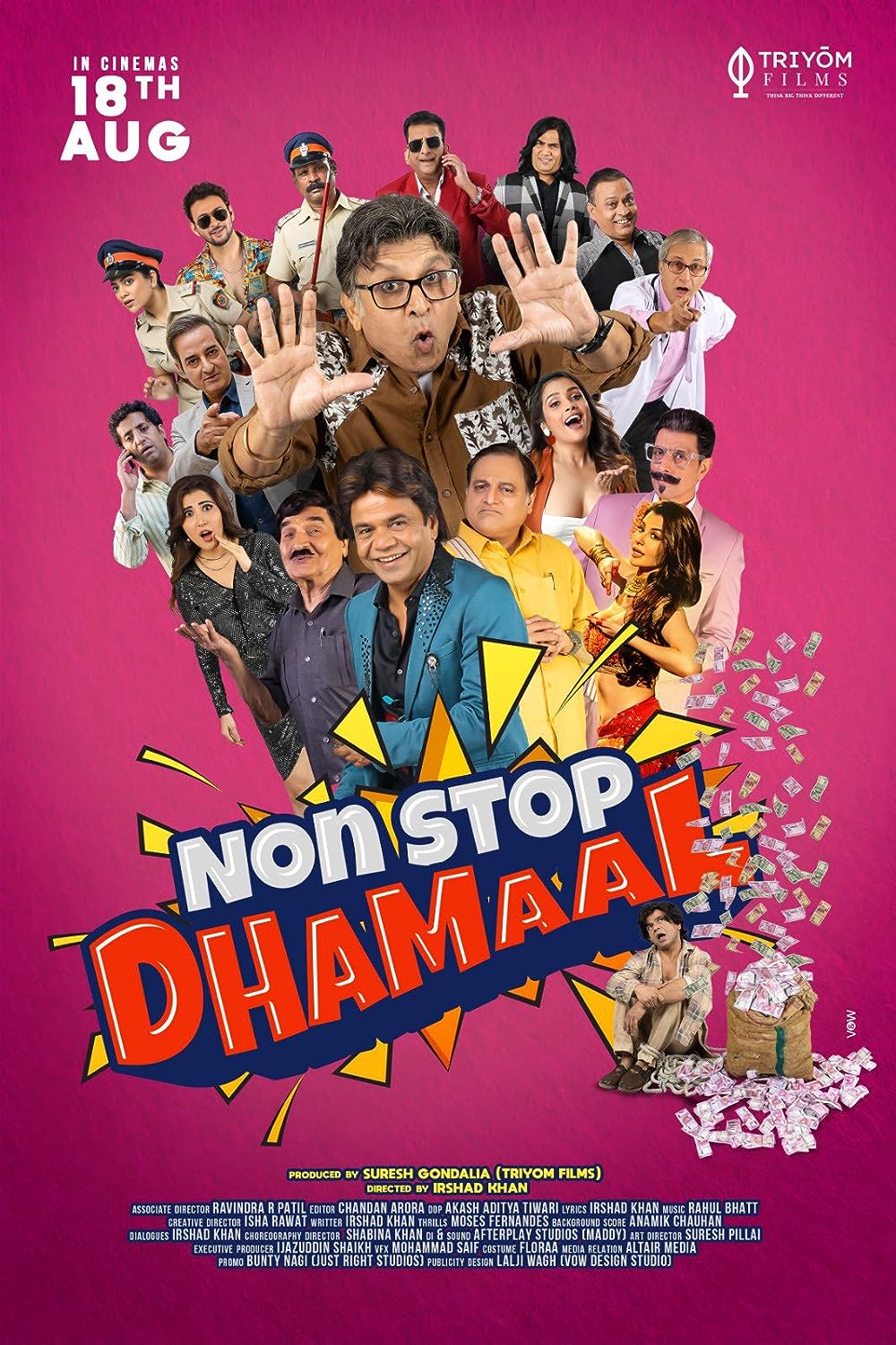 Non Stop Dhamaal 2023 Hindi 720p HQ S-Print 700MB Download
