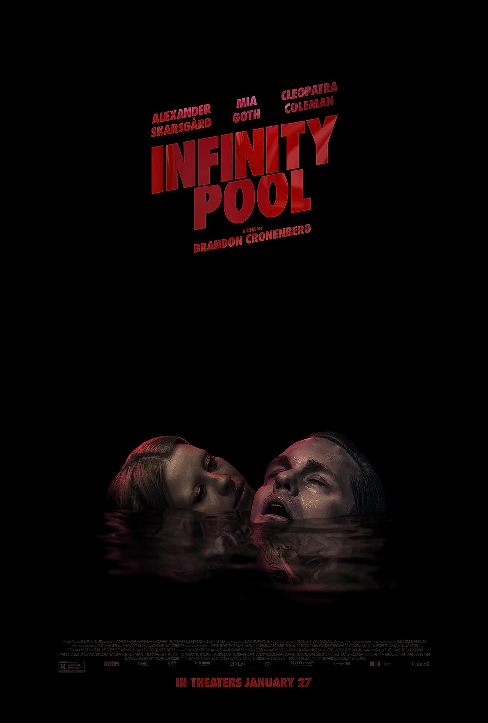 Infinity Pool 2023 Hindi ORG Dual Audio 720p BluRay ESub 1GB Download