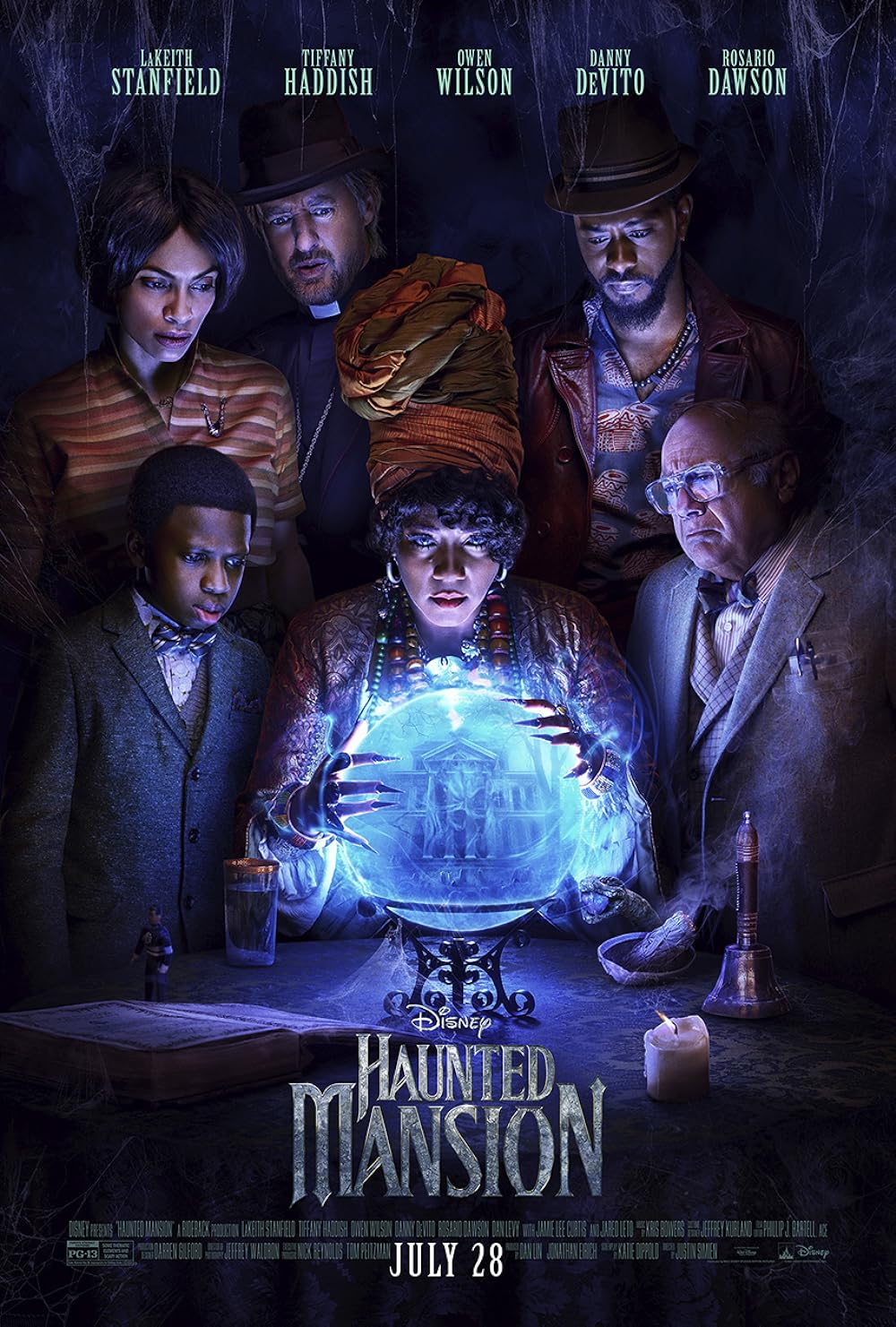 Haunted Mansion 2023 English 720p HDRip MSub 800MB Download