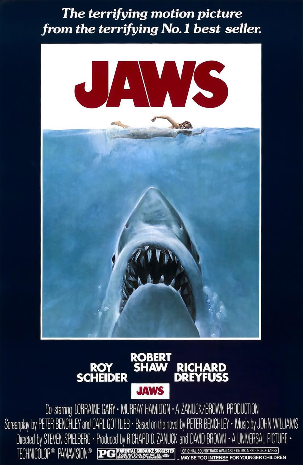 Jaws 1975 Hindi ORG Dual Audio 1080p BluRay ESub 2.4GB Download