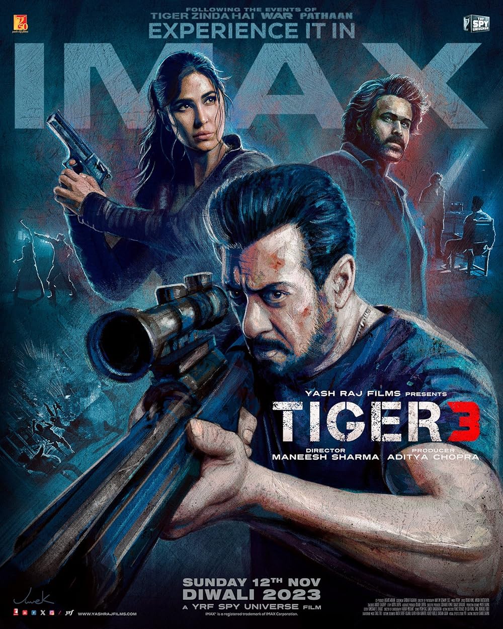 Tiger 3 2023 Hindi Movie 720p HDTC 1.4GB Download