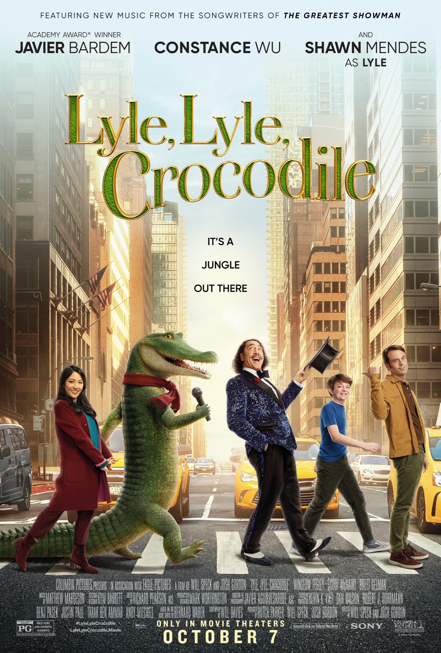 Lyle Lyle Crocodile 2022 Hindi Dual Audio 720p BluRay 1.1GB ESub Download