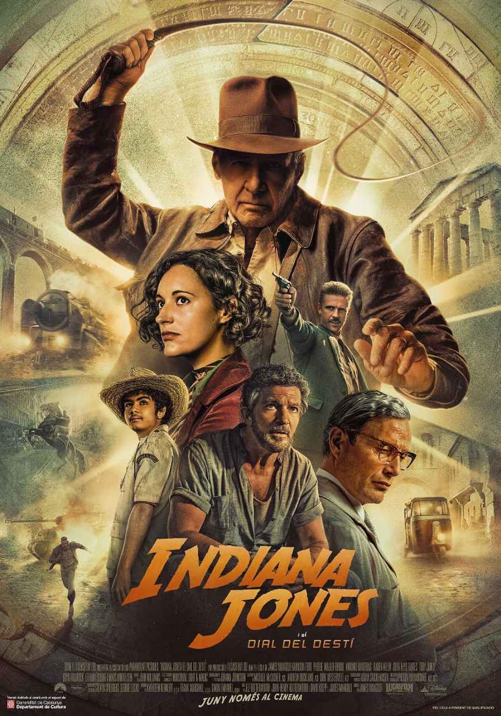 Indiana Jones and the Dial of Destiny 2023 Hindi ORG Dual Audio 1080p BluRay ESub 2.7GB Download