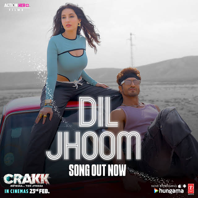 Dil Jhoom (Crakk) 2024 Hindi Movie Video Song 1080p HDRip