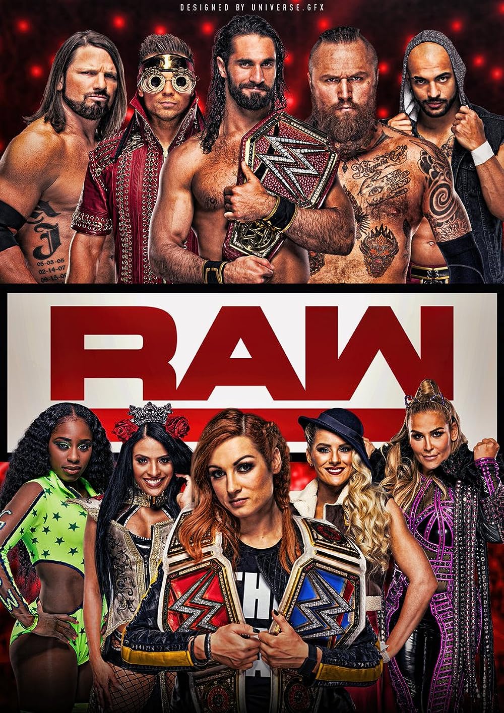 WWE Monday Night Raw (8 January 2024) English 720p HDTV 1.2GB | 500MB