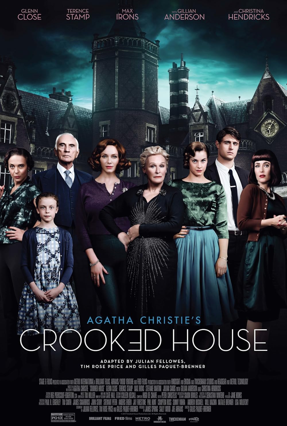 Crooked House 2017 Hindi ORG Dual Audio 720p BluRay ESub 900MB Download