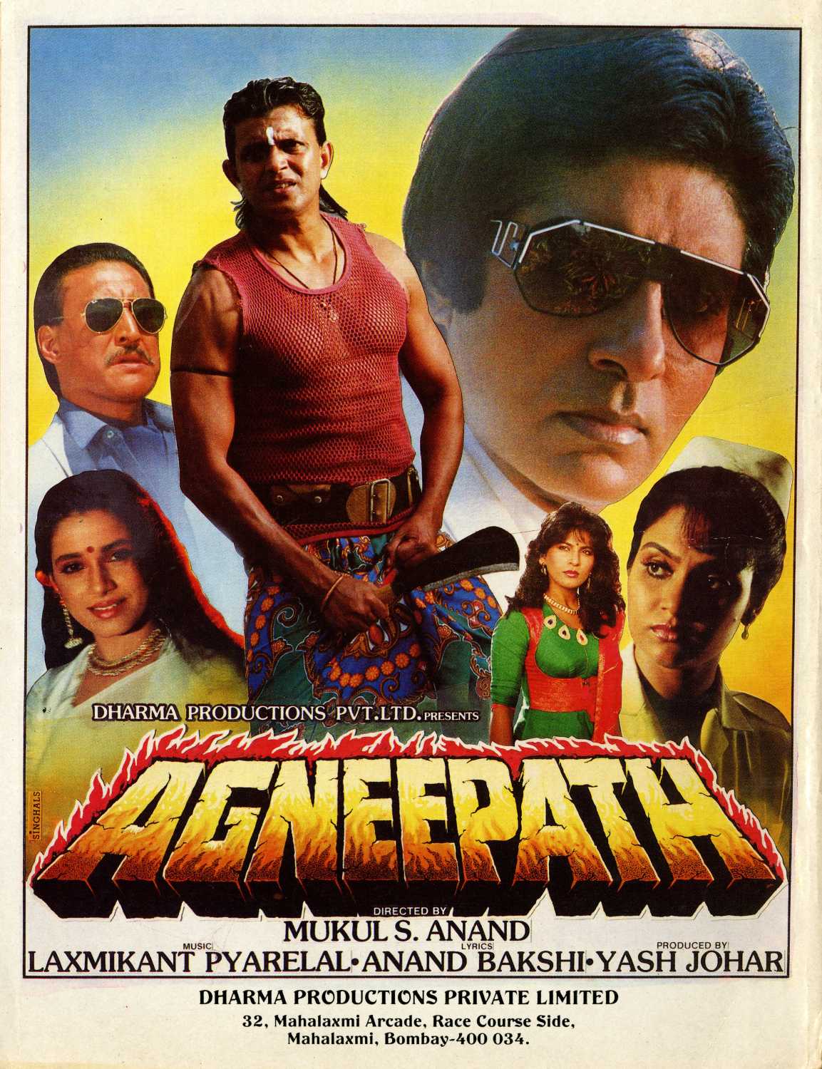 Agneepath 1990 Hindi 480p HDRip 700MB Download