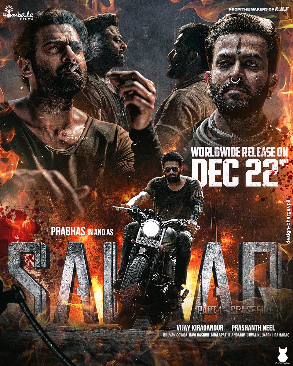Salaar Part 1 Ceasefire 2023 Kannada 720p HDRip ESub 1.4GB Download