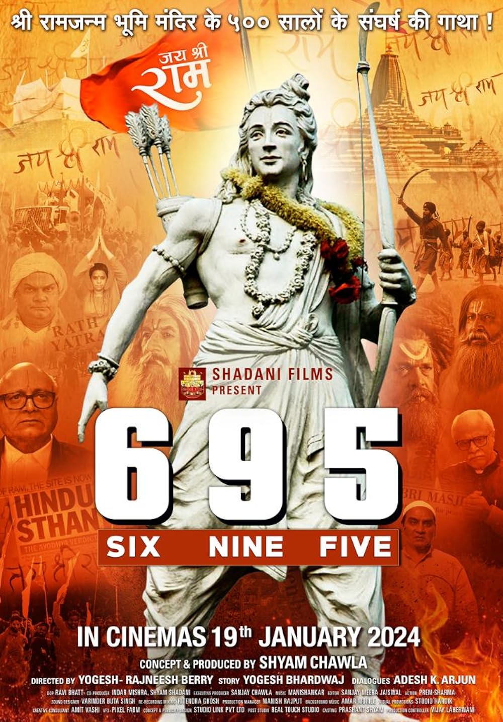 Six Nine Five (695) 2024 Hindi 720p HDTS 1.2GB Download
